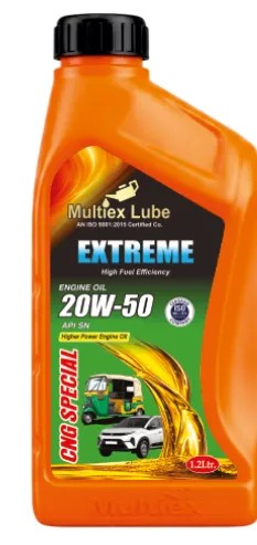 Multiex Lube Extreme 20W-50 CNG special engine oil