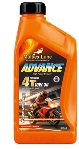 Multiex Lube Advance 4T 10W-30 Premium engine oil, API SN