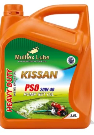 Multiex Lube Kissan PSO 20W-40 Pump set oil